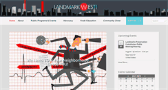 Desktop Screenshot of landmarkwest.org